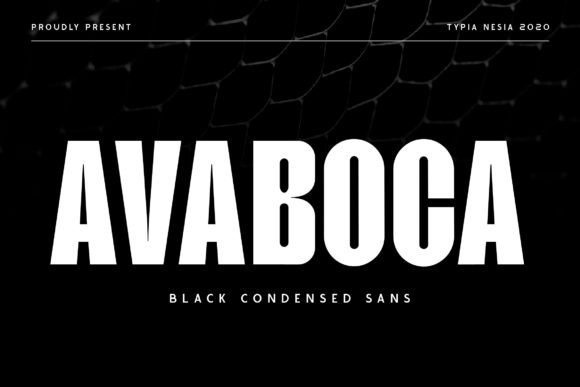 Avaboca Font: Bold Typography for Memorable Marketing