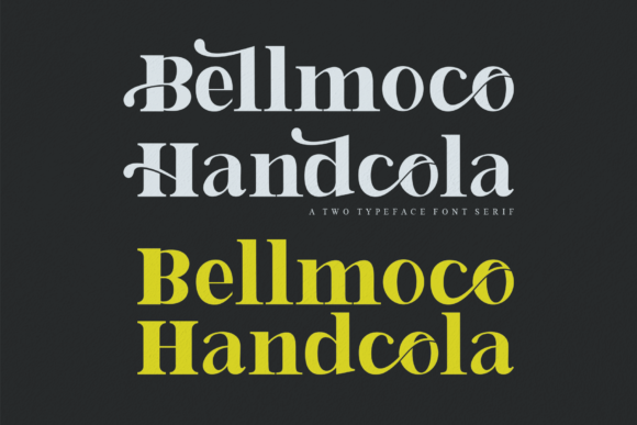 Bellmoco Handcola: A Bold Typeface for Editorial Excellence
