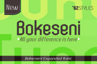 Bokeseni Expanded Italic: A Bold and Sophisticated Typeface for Modern Branding