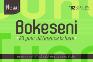Bokeseni UltraLight Expanded Italic: A Fresh Take on Modern Typography