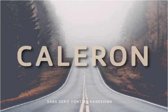 Caleron Font: A Bold, Beautiful Typeface for Creative Makers