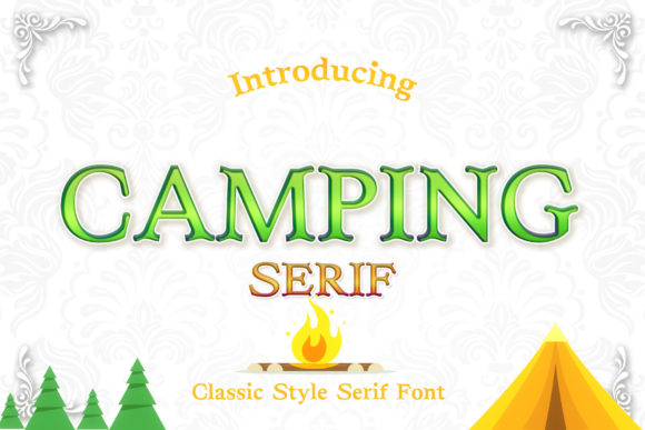 Camping Serif: A Bold Typeface for Authentic Branding