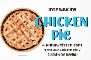 Chicken Pie Font: A Bold, Readable Typeface for Crafters and Makers