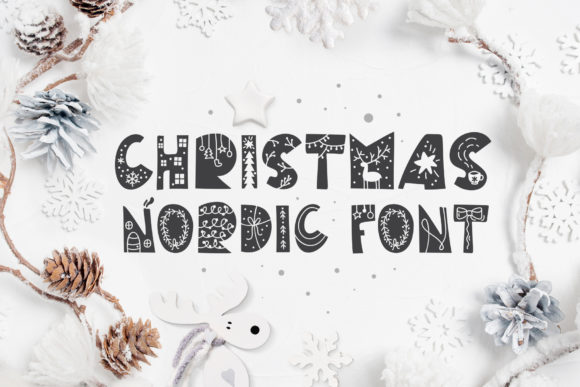 Christmas Nordic Font: Bold Typography for Memorable Campaigns