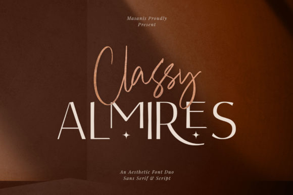 Classy Almires: A Modern Typeface with Quiet Elegance