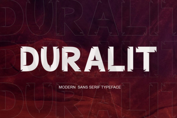 Duralit Font: A Bold Typeface for Impactful Campaigns