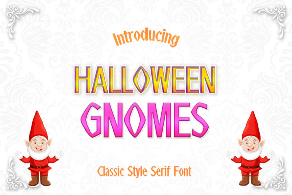 Halloween Gnomes Font: A Stylish Typeface for Business Branding