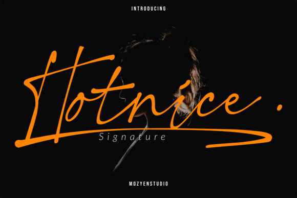 Hot Nice: A Bold Script Font for Beautiful Craft Projects