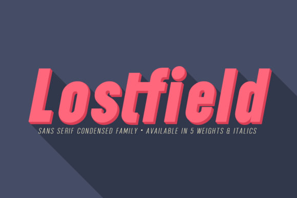 Lostfield Font: A Bold Typeface for Modern Web Design
