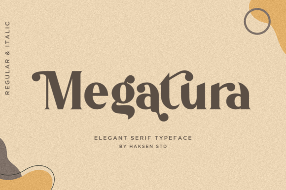 Megatura: A Serif Font That Brings Handmade Creations to Life