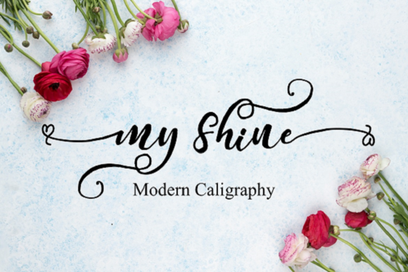 My Shine: A Handwritten Typeface That Elevates Campaign Design