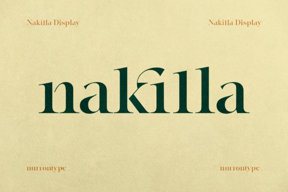 Nakilla Font: A Designer’s Go-To Typeface for Bold Branding