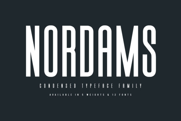 Nordams: A Bold Sans Serif Font That Elevates Digital Design