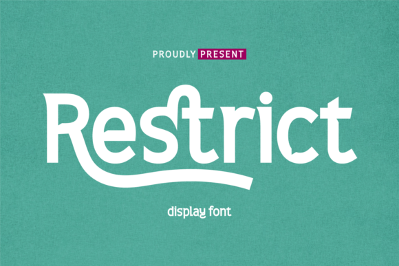 Restrict Font: A Bold Serif for Editorial Elegance