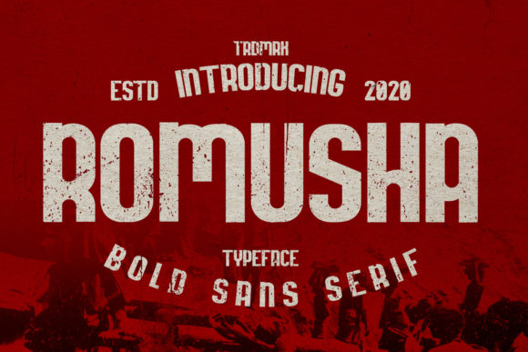 Romusha Font: A Bold, Authentic Typeface for Makers