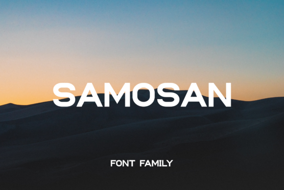 Samosan: A Modern Typeface That Elevates Digital Design