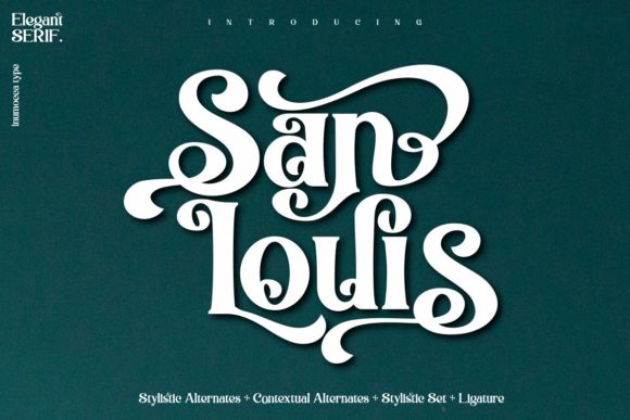 San Louis Font: A Beautiful Typeface for Creative Makers