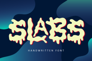 Slabs: A Font with Bold Character
