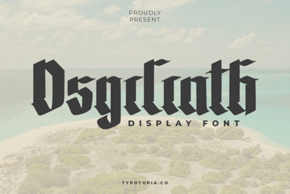 The Osgiliath Font: A Bold Typeface for Marketers Who Want to Stand Out