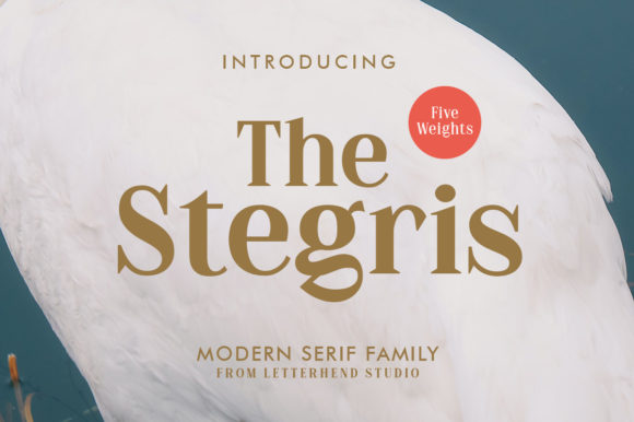 The Stegris: A Serif Font That Elevates Editorial Design