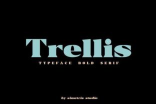 Trellis Font: A Bold and Sophisticated Typeface for Your Brand
