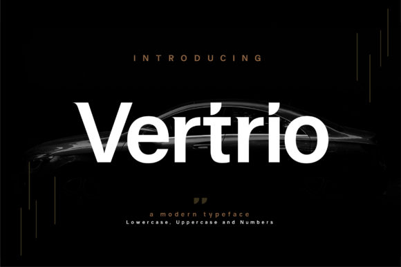 Vertrio Font: Elevating Editorial Design with a Bold Serif Typeface